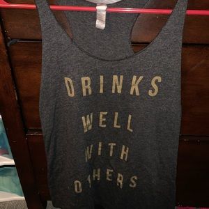 Customized racer back tank